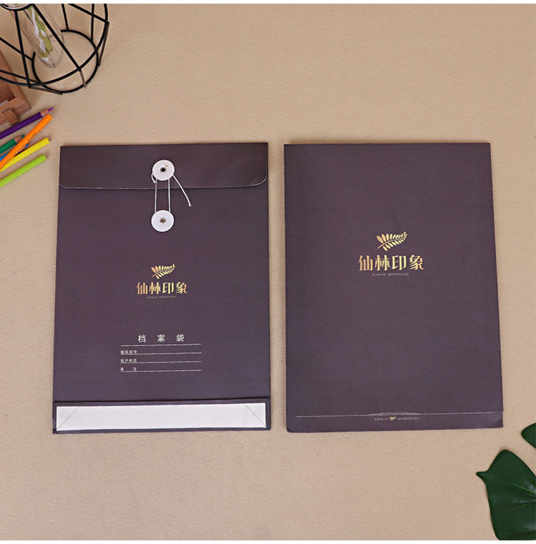 牛皮紙檔案袋定制指南 酒店房地產(chǎn)合同文件夾與加厚資料冊(cè)選購(gòu)解析